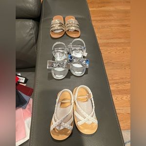 SHEIN and Zara sandals